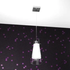 Lampade A Sospensione-Top Light Lampada pendente a sospensione per isola di vetro