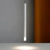 Lampade A Sospensione-Linea Light Lampada pendente cilindro bianco led 3000k puccini h50cm