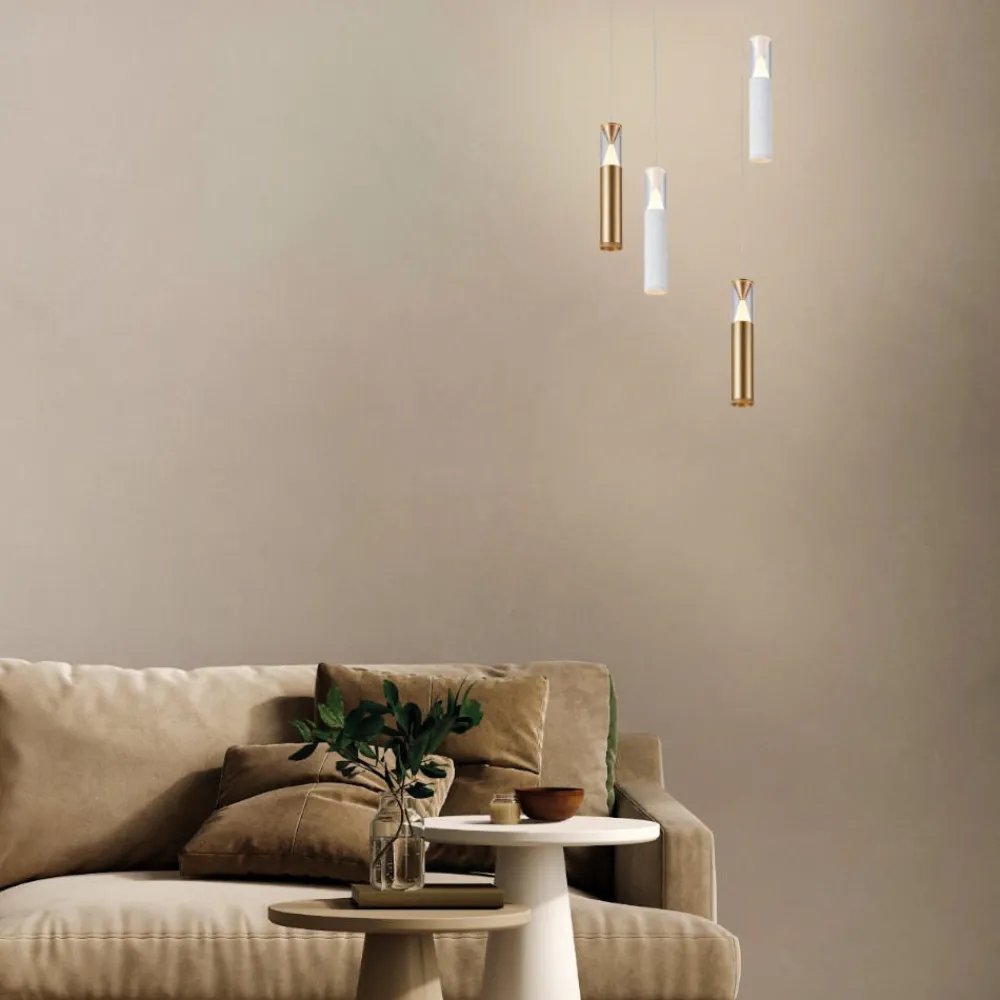 Lampade A Sospensione-Selezionato da Mazzolaluce Lampada pendente oro design per isola