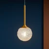 Lampade A Sospensione-Selezionato da Mazzolaluce Lampada pendente per comodino stanza da letto oro