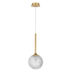 Lampade A Sospensione-Selezionato da Mazzolaluce Lampada pendente per comodino stanza da letto oro