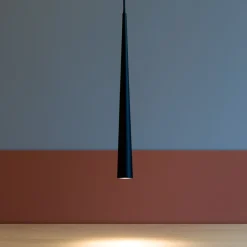 Lampade A Sospensione-Selezionato da Mazzolaluce Lampada pendente per isola cono nero led 5w 3000k