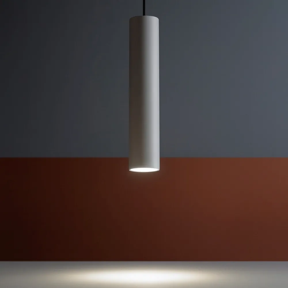 Lampade A Sospensione-Top Light Lampada per bancone lavoro a sospensione grigio shape