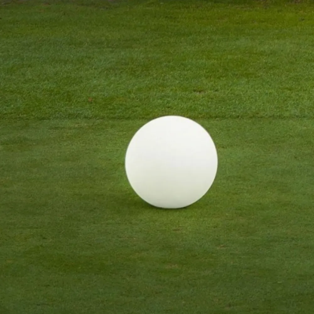 Lampade Da Esterno Giardino-Linea Light Lampada per giardino 28cm led 5w 3000k sfera bianca oh! garden