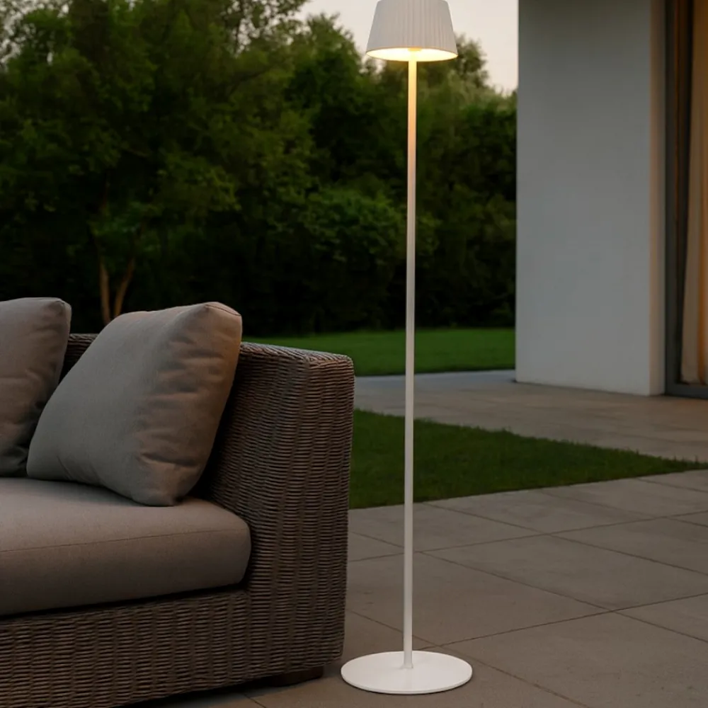 Lampade Da Esterno Giardino-Selezionato da Mazzolaluce Lampada portatile bianca senza fili per esterni