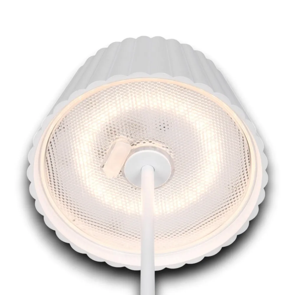 Lampade Da Esterno Giardino-Selezionato da Mazzolaluce Lampada portatile bianca senza fili per esterni