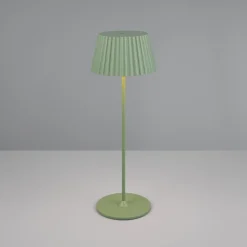 Lampade Da Tavolino Esterno-Selezionato da Mazzolaluce Lampada portatile led 3000k da tavolo verde pistacchio