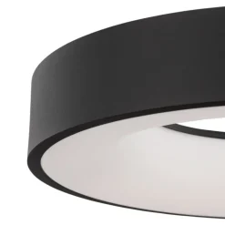 Lampadari Moderni-Selezionato da Mazzolaluce Lampadari led moderni cerchio nero 3000k 4000k 50w wireless