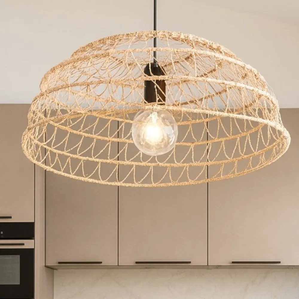 Lampadari Cucina-Selezionato da Mazzolaluce Lampadario a cupola per cucina marrone 60 cm