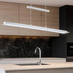 Lampadari Cucina-Selezionato da Mazzolaluce Lampadario a led cucina in vetro per tavolo 18w