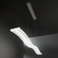 Lampadari Moderni-Perenz Illuminazione Lampadario allungato moderno per tavolo soggiorno perenz tape