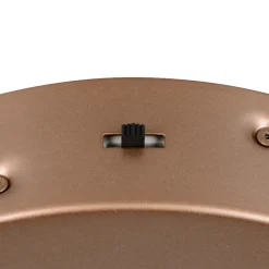 Lampadari Moderni-Selezionato da Mazzolaluce Lampadario anello led caffe dimmerabile per soggiorno moderno