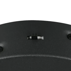 Lampadari Moderni-Selezionato da Mazzolaluce Lampadario anello led nero 75cm design moderno per soggiorno