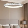 Lampadario Camera Da Letto-Selezionato da Mazzolaluce Lampadario anello per camera da letto effetto cristallo led 3000k