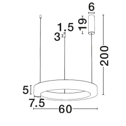 Lampadari Moderni-Selezionato da Mazzolaluce Lampadario anello pietra effetto alabastro parti oro per soggiorno