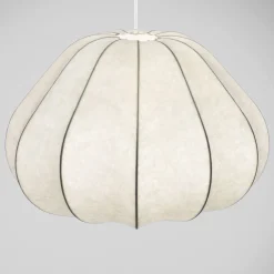Lampadari Moderni-Selezionato da Mazzolaluce Lampadario a sospensione design moderno di viscosa bianca