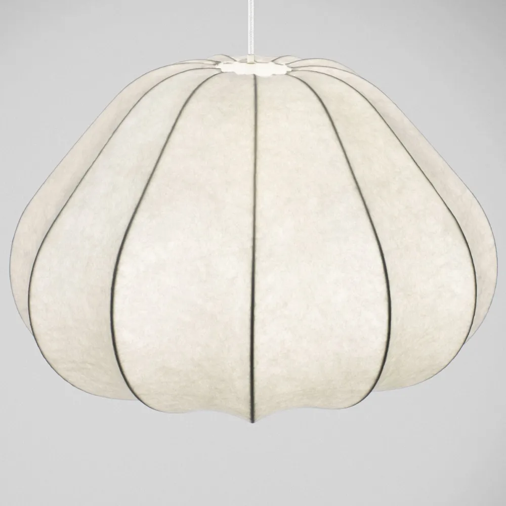 Lampadari Moderni-Selezionato da Mazzolaluce Lampadario a sospensione design moderno di viscosa bianca