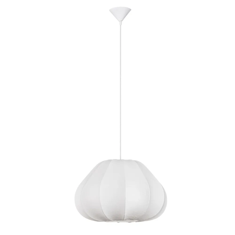 Lampadari Moderni-Selezionato da Mazzolaluce Lampadario a sospensione design moderno di viscosa bianca