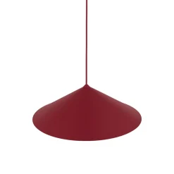 Lampadari Cucina-Selezionato da Mazzolaluce Lampadario a sospensione di metallo rosso 40 cm per cucina