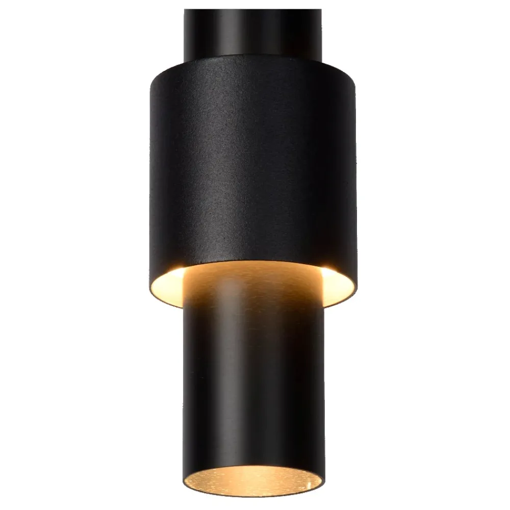 Lampadari Moderni-Selezionato da Mazzolaluce Lampadario a sospensione nero moderno led 2700k per sala da pranzo