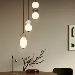 Lampadari Cucina-Selezionato da Mazzolaluce Lampadario a sospensione per tavolo cucina moderna vetro ceramica