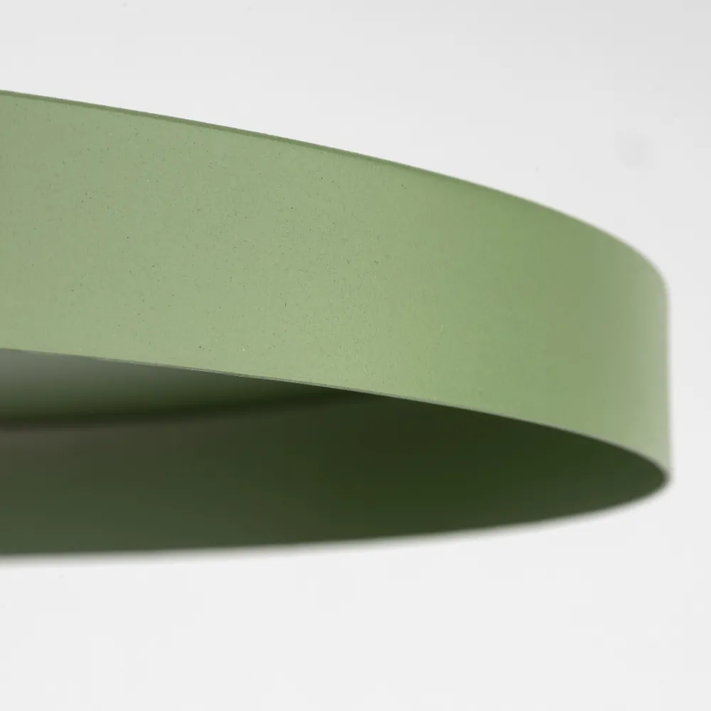 Lampadari Cucina-Selezionato da Mazzolaluce Lampadario a sospensione per cucina piatto 40 cm verde