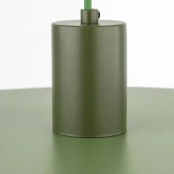 Lampadari Cucina-Selezionato da Mazzolaluce Lampadario a sospensione per cucina piatto 40 cm verde