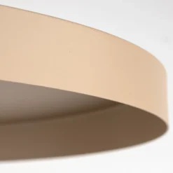 Lampadari Cucina-Selezionato da Mazzolaluce Lampadario a sospensione piatto 40 cm sabbia mattone per tavolo da pranzo