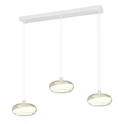 Lampadari Moderni-Selezionato da Mazzolaluce Lampadario a sospensioni in vetro per tavolo soggiorno moderno
