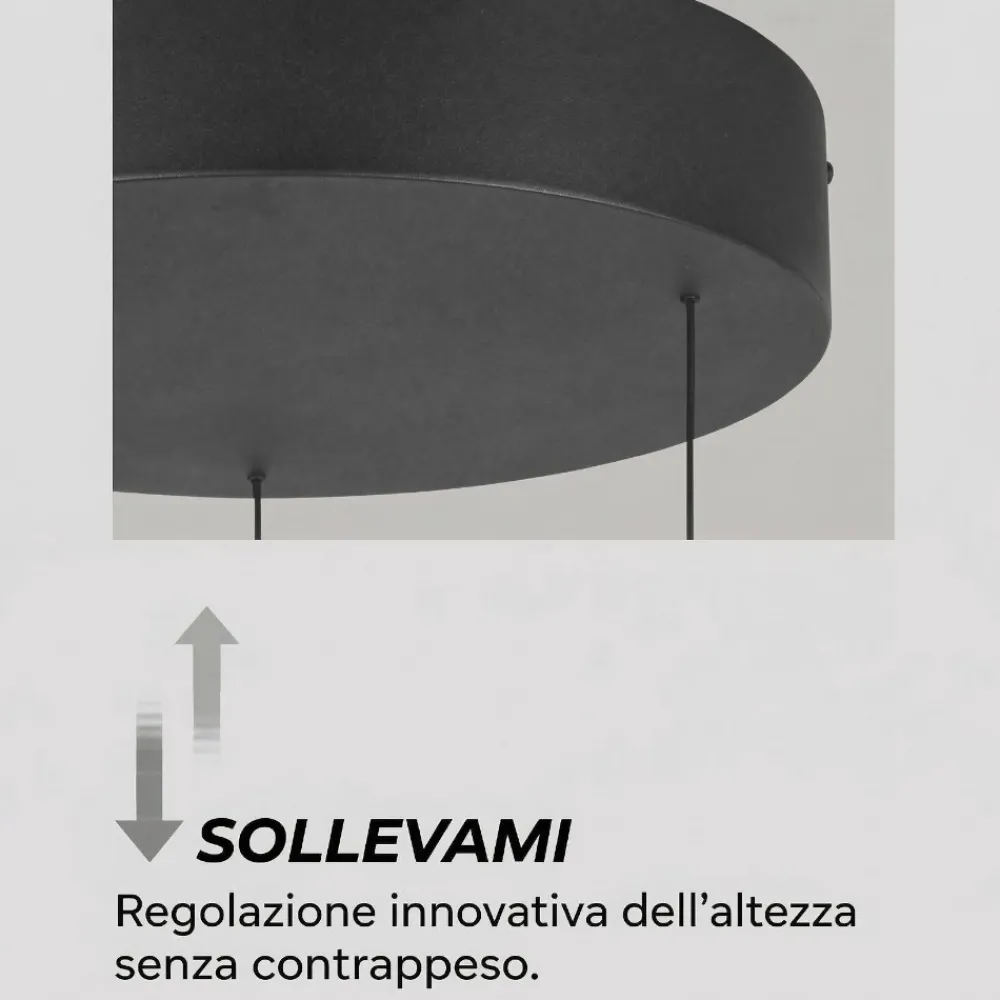Lampadari Moderni-Selezionato da Mazzolaluce Lampadario a 3 sospenssioni moderna vetro cromo legno per soggiorno