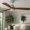 Ventilatori Da Soffitto-Selezionato da Mazzolaluce Lampadario a ventilatore con luce da soffitto 28mq pale in legno