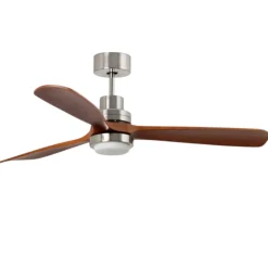 Ventilatori Da Soffitto-Selezionato da Mazzolaluce Lampadario a ventilatore con luce da soffitto 28mq pale in legno