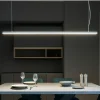 Lampadari Moderni-Perenz Illuminazione Lampadario barra led 35w cct bianco per tavolo da pranzo link perenz