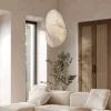 Lampadari Moderni-Selezionato da Mazzolaluce Lampadario bianco di seta di gelso 62cm design moderno