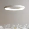 Lampadari Moderni-Vivida International Lampadario bianco led 50w 3000k 4000k dimmerabile inner-r vivida