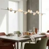 Lampadari Cucina-Selezionato da Mazzolaluce Lampadario bianco per soggiorno moderno led 36w 3000k