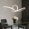 Lampadari Moderni-Selezionato da Mazzolaluce Lampadario bianco per soggiorno moderno led 27w 4000k dimmerabile