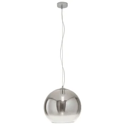 Lampadari Moderni-Perenz Illuminazione Lampadario boccia di vetro 35cm fume perenz planet