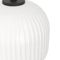 Lampadario Camera Da Letto-Eglo Lampadario camera da letto nero vetri bianchi mantunalle