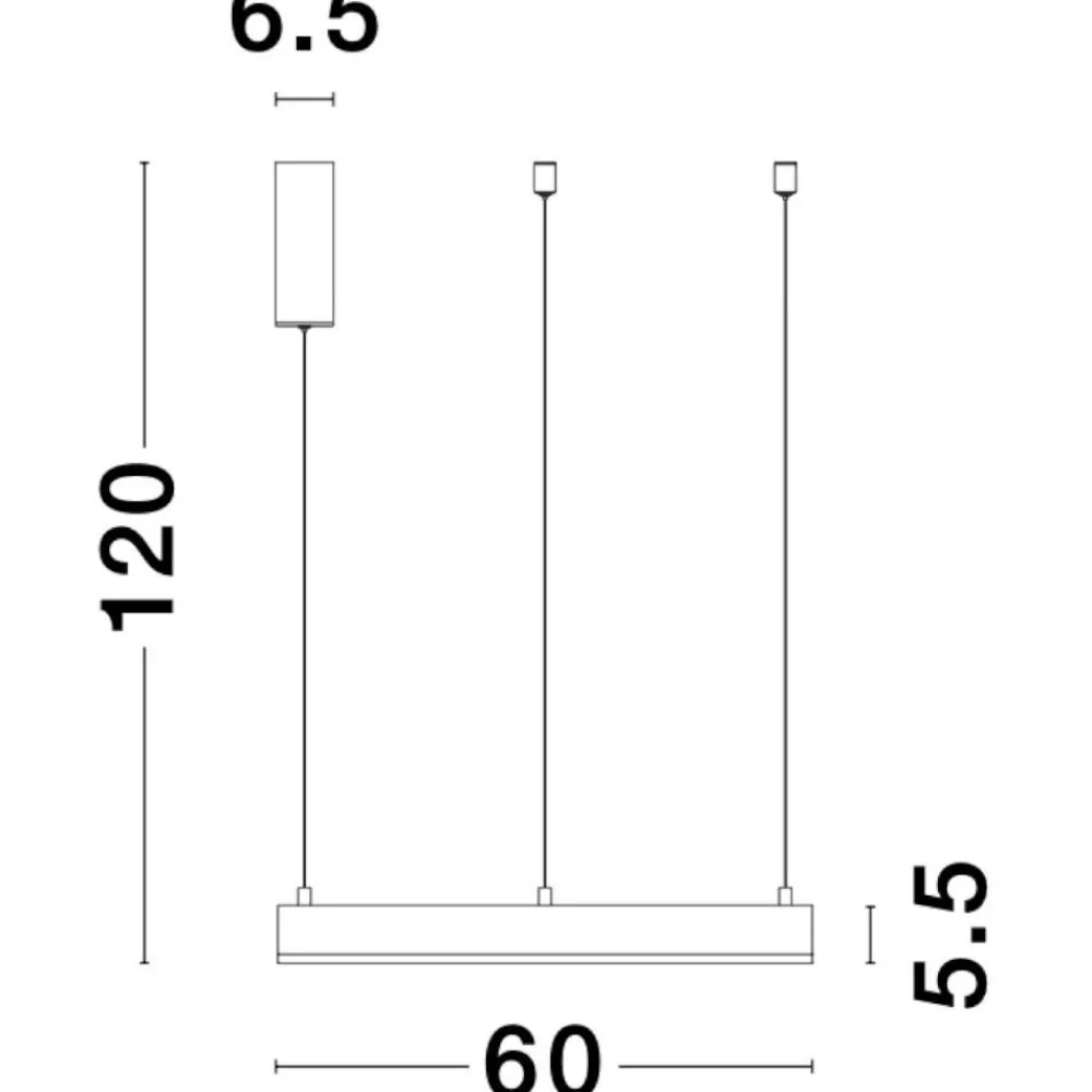 Lampadari Moderni-Selezionato da Mazzolaluce Lampadario cerchio bianco 60cm led 3000k dimmerabile