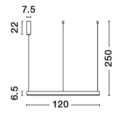 Lampadari Moderni-Selezionato da Mazzolaluce Lampadario cerchio 120cm oro led 72w 3000k dimmerabile