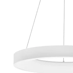 Lampadari Moderni-Selezionato da Mazzolaluce Lampadario cerchio led 3000k 4000k wireless bianco dimmerabile