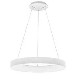 Lampadari Moderni-Selezionato da Mazzolaluce Lampadario cerchio led 3000k 4000k wireless bianco dimmerabile