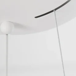 Lampadari Cucina-Selezionato da Mazzolaluce Lampadario cono bianco led 33w 3000k per tavolo da pranzo