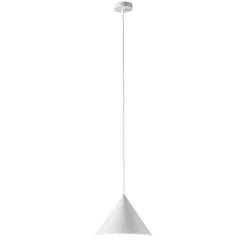 Lampadari Cucina-Perenz Illuminazione Lampadario cono 50cm bianco per cucina perenz iconic