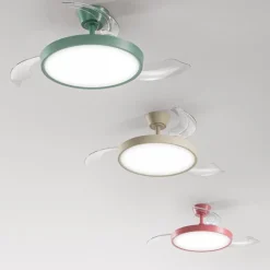 Ventilatori Da Soffitto-Selezionato da Mazzolaluce Lampadario con pale moderno ventilatore da soffitto con luce 20mq con telecomando