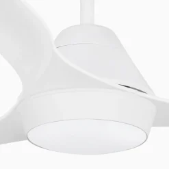 Ventilatori Da Soffitto-Selezionato da Mazzolaluce Lampadario con ventilatore a pale da soffitto bianco con luce 28mq