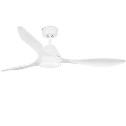 Ventilatori Da Soffitto-Selezionato da Mazzolaluce Lampadario con ventilatore a pale da soffitto bianco con luce 28mq
