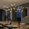 Lampadari Moderni-Selezionato da Mazzolaluce Lampadario costellazione nero moderno