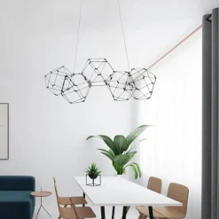 Lampadari Moderni-Selezionato da Mazzolaluce Lampadario costellazione nero moderno